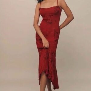 LAST CALL!!!!
Reformation Aiko Dress Red - Size 6